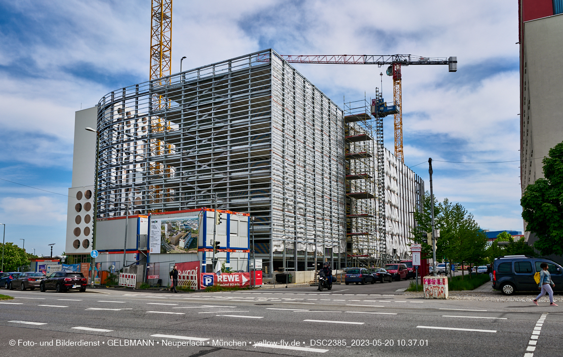 20.05.2023 - REVO Boardinghaus und Hochgarage in Neuperlach